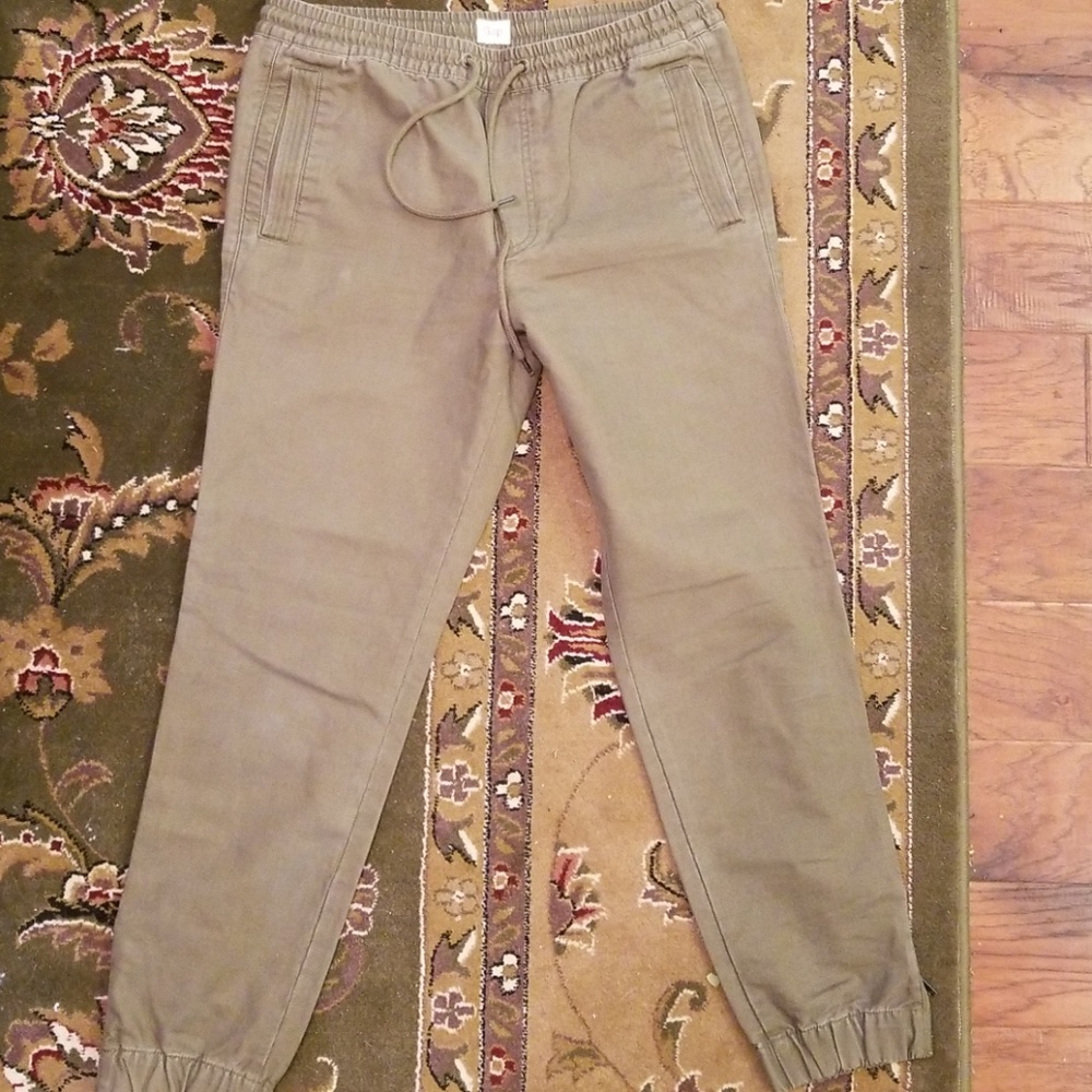 Gap Olive Khaki Joggers